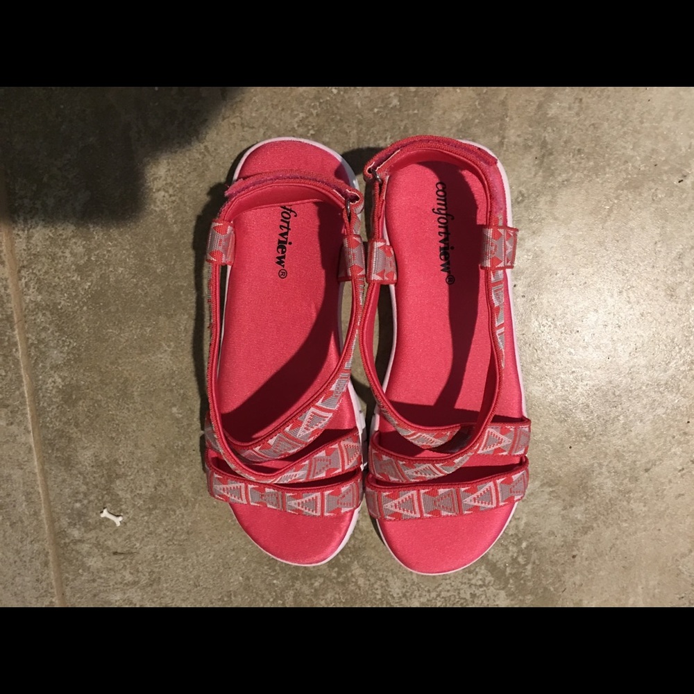 Lady’s summer shoes.